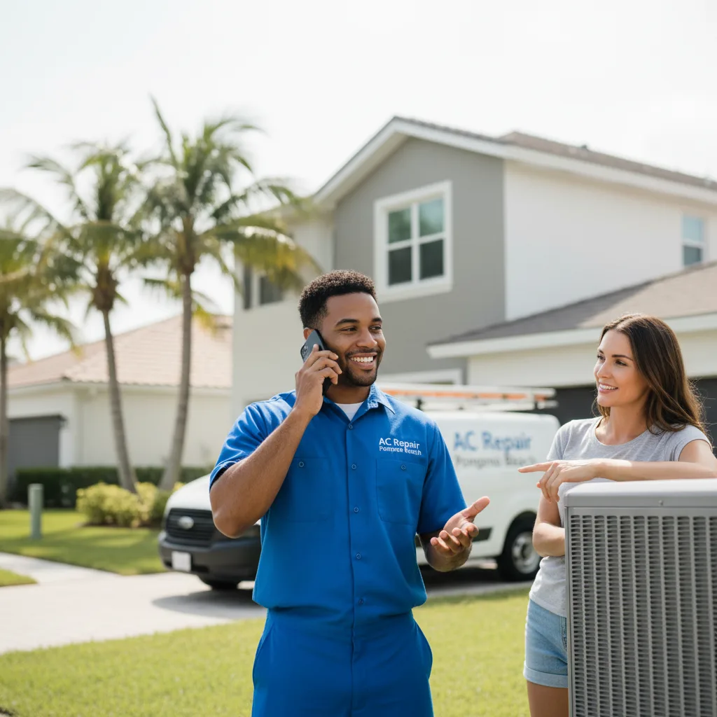 AC Repair Pompano Beach customer support in Pickton